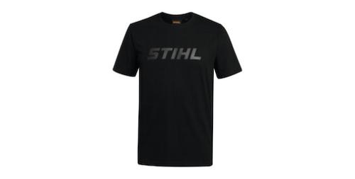 T-SHIRT black logo